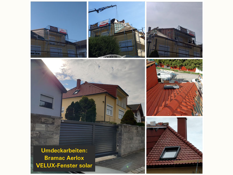 Dachsanierung, neues Dach, Sanierung des Daches, Handwerkerbonus, Bramac Aerlox Ultra, Dachdecker u. Spengler, Dachdeckerei u. Spenglerei, Mattersburg,Eisenstadt, Oberpullendorf, Baden, Wiener Neustadt, Wr.Neustadt, Sanierung Dach, Altbausanierung, Dach